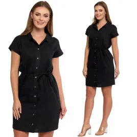 sukienka-damska-lniana-szmizjerka-rozpinana-stylowa-przed-kolano-xl-moraj