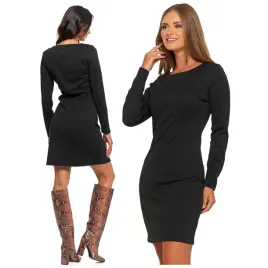 sukienka-damska-elegancka-kobieca-olowkowa-dlugi-rekaw-przed-kolano-s-moraj