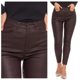 spodnie-damskie-skinny-eleganckie-wysoki-stan-wiskoza-eko-skora-40-moraj