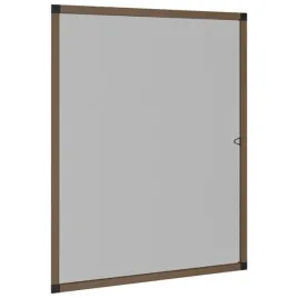 moskitiery-okienne-aluminiowe-80-x-100-cm-brazowe-z-siatka-czarna