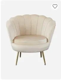 fotel-muszelkowy-obity-tkanina-aksamitna-salesfever-shell-bezowy