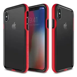 patchworks-level-silhouette-iphone-x-red-black