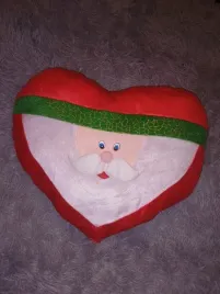 poduszka-mikolaj-w-ksztalcie-serduszka