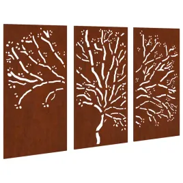 ogrodowa-dekoracja-scienna-3-cz-105x55-cm-stal-kortenowska