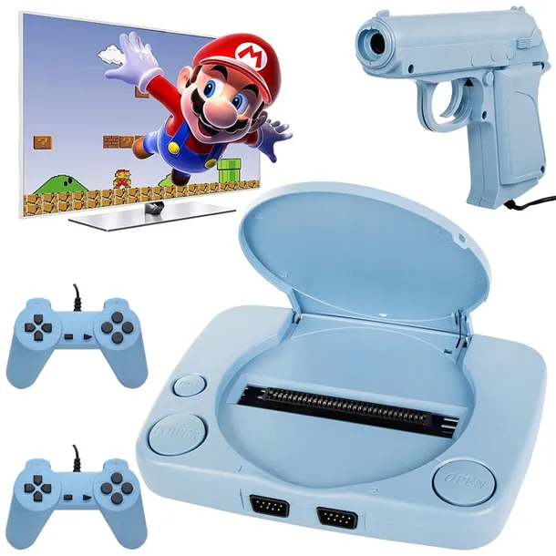 Gra Telewizyjna Retro Konsola + Pistolet 2x Pady + 9999 gier