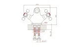 bateria-bidetowa-stilo-chrom-bki-032d-stan-nowy