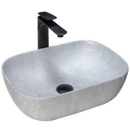 umywalka-ceramiczna-nablatowa-rea-livia-grey-mat-szara-imitacja-kamienia