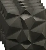 panele-scienne-czarne-kasetony-3d-diament-1m2