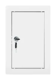drzwiczki-metalowe-rewizyjne-biale-klucz-20x30