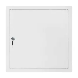 drzwiczki-metalowe-rewizyjne-biale-klucz-30x30