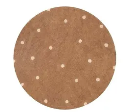 dywan-round-dot-chestnut-140cm