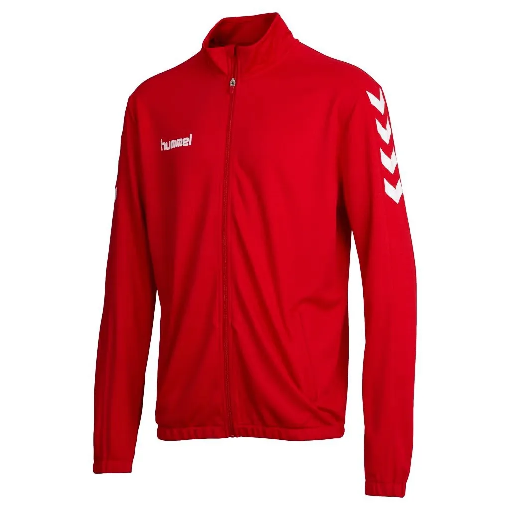 bluza-hummel-core-poly-jacket-rozmiar-176-czerwona-stan-nowy
