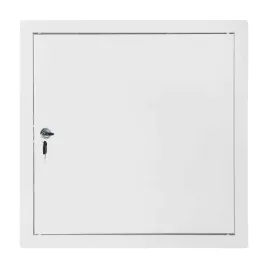 drzwiczki-metalowe-rewizyjne-biale-klucz-40x40