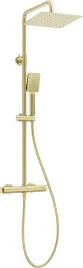 zlota-deszczownica-z-bateria-termostatyczna-anti-calc-regulowana-wysokosc