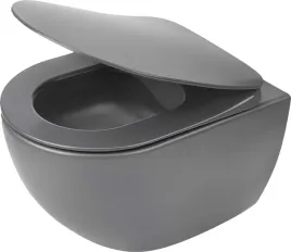 miska-wc-bezkolnierzowa-wiszaca-z-deska-antracyt-titanium-komplekt