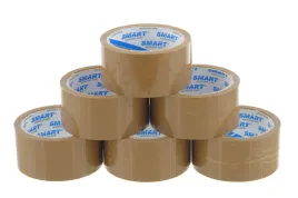 tasma-pakowa-48-66-klejaca-6szt-brazowa-smart