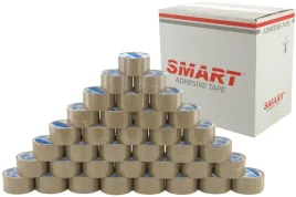 tasma-pakowa-48-66-klejaca-36szt-brazowa-smart