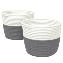 kosze-do-przechowywania-2-szt-szaro-biale-o24x18-cm-bawelna