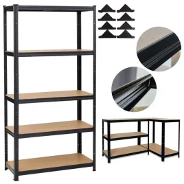 regal-metalowy-do-garazu-spizarni-piwnicy-mocny-1325kg-czarny-180x90x40cm