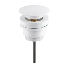 korek-klik-klak-do-umywalki-mosiezny-bialy-uniwersalny-o66mm