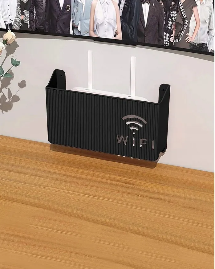 uchwyt-scienny-polka-na-router-wifi-switch-czarna