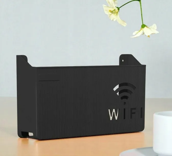 uchwyt-scienny-polka-na-router-wifi-switch-czarna-liczba-poziomow-1