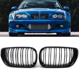 nerki-grill-bmw-e46-lift-m3-czarny-polysk-lewa-prawa-komplet