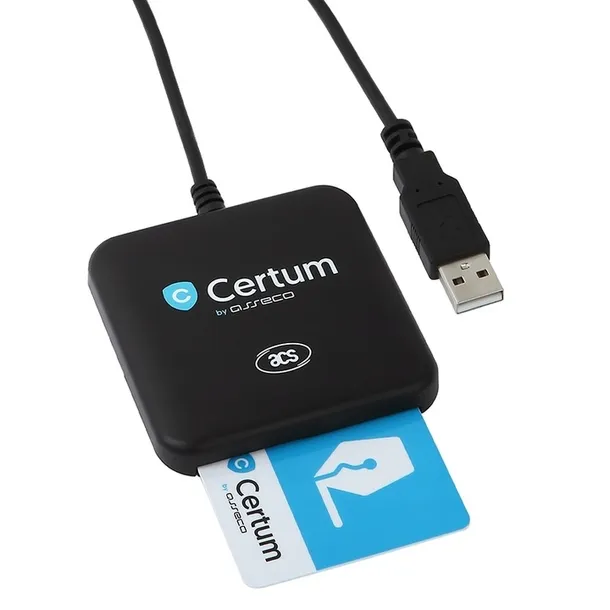ORYGINALNY Czytnik kart elektronicznych CERTUM STANDARD KARTA