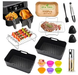 zestaw-akcesoriow-do-frytkownicy-airfryer-tacki-ruszt-szczypce-formy-papier