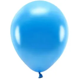 balony-ekologiczne-niebieski-metalik-partydeco-10-100-szt