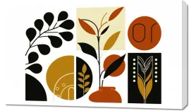 obraz-100x60cm-kolaz-botaniczny