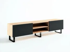 szafka-rtv-180-craft-zloty-gleboki-mat-loft-industrial