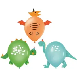 balony-dinozaur-party-mix-partypal-12-3-szt