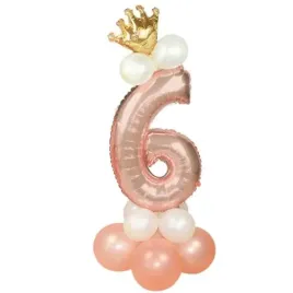 balony-cyfra-6-rozowe-zloto-partypal-zestaw
