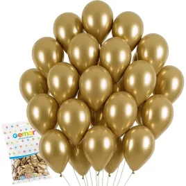 balony-shiny-zloty-chrom-gemar-13-50-szt