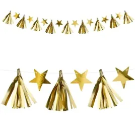 girlanda-gwiazdki-i-fredzle-zlota-partydeco-130-cm