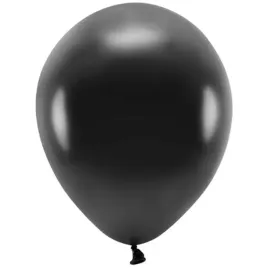balony-ekologiczne-czarny-metalik-partydeco-10-100-szt