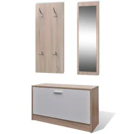 drewniany-zestaw-do-przedpokoju-3-w-1-dab-bialy-80x27x465-cm
