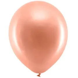 balony-rainbow-metalizowane-rozowe-zloto-partydeco-11-100-szt