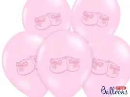 balony-14-buciki-strong-baby-pink-50-szt