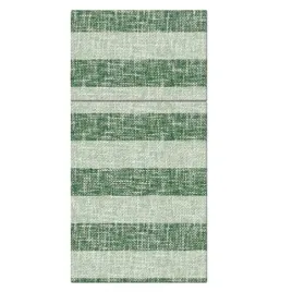 kieszonka-na-sztucce-airlaid-paski-zielone-paw-40-cm-25-szt