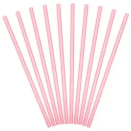 slomki-papierowe-classic-rozowe-jasne-partydeco-195-cm-10-szt