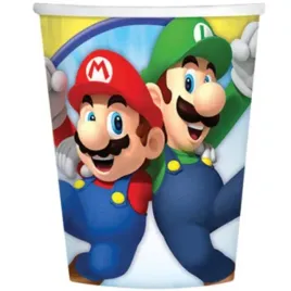 kubeczki-papierowe-super-mario-amscan-266-ml-8-szt