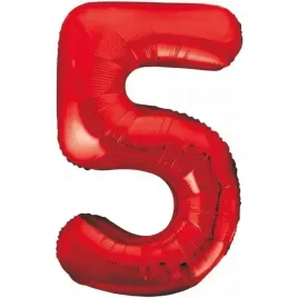 balon-foliowy-beauty-and-charm-cyfra-5-czerwony-godan-33-dgt