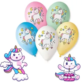 balony-jednorozec-magiczna-noc-mix-gemar12-5-szt