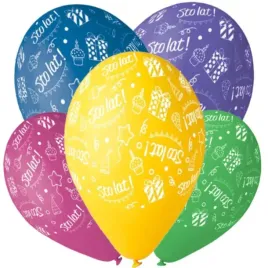 balony-sto-lat-urodziny-mix-gemar-12-5-szt