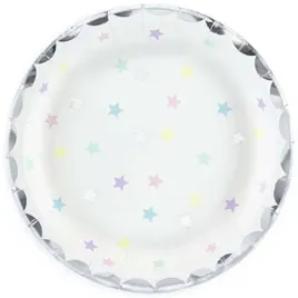 talerzyki-papierowe-jednorozec-gwiazdki-partydeco-18-cm-6-szt