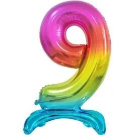 balon-foliowy-cyfra-9-stojaca-teczowy-godan-29-dgt