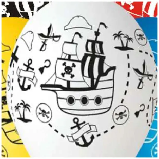 balony-statki-mix-gemar-13-5-szt