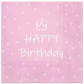 serwetki-happy-birthday-kropki-rozowe-33-cm-20-szt